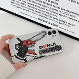 CHAINSAW WHITE IPHONE CASE - Pomel