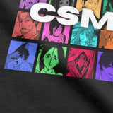 CHAINSAW MAN CSM BLACK TEE - Pomel