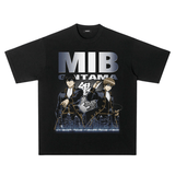 GINTAMA MEN IN BLACK TEE - Pomel