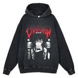 KOBENI FAMILY BURGER VINTAGE HOODIE - Pomel