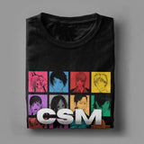 CHAINSAW MAN CSM BLACK TEE - Pomel