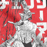 CHAINSAW MAN WRATH BLACK TEE - Pomel
