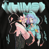 MASKED ANIME GIRL SWEATER - Pomel