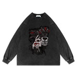 KON FOX DEVIL VINTAGE SWEATER - Pomel