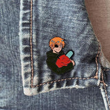 DENJI POCHITA LAPEL PIN - Pomel