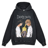 DEATH TRIO VINTAGE HOODIE - Pomel