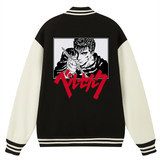 GUTS' STARE- BASEBALL VARSITY JACKET - Pomel