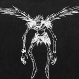 RYUK BLACK AIR VINTAGE TEE - Pomel