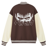 GUTS GRINNING - BASEBALL VARSITY JACKET - Pomel