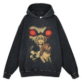 SHINIGAMI EYES VINTAGE HOODIE - Pomel