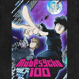 MOB PSYCHO MOON VINTAGE TEE - Pomel