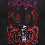 FRIENDSHIP DEMON X MAGE VINTAGE TEE - Pomel