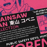 KOBENI HIGASHIYAMA SCYTHE BLACK TEE - Pomel