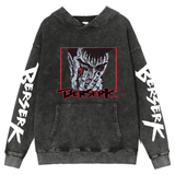 BLOOD TEARS FADED HOODIE - Pomel