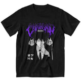AKI HAYAKAWA BLACK TEE - Pomel