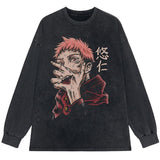 CURSE SMILE VINTAGE SWEATER - Pomel