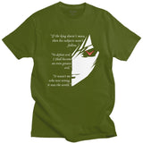 LELOUCH VI BRITANNIA QUOTES TEE - Pomel