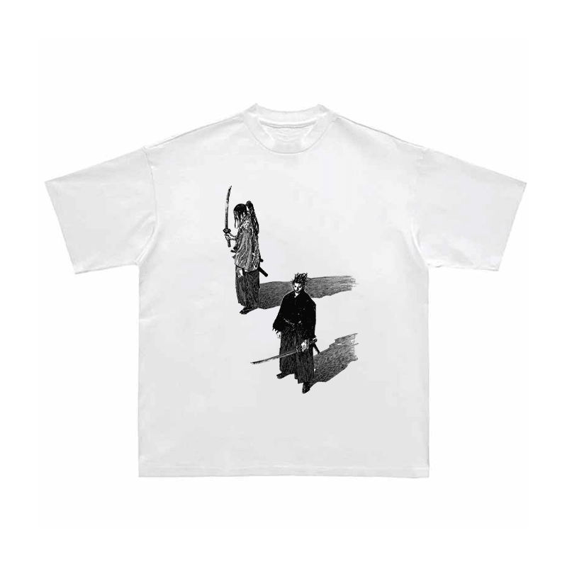VAGABOND FOLKLORE WHITE TEE – Pomel