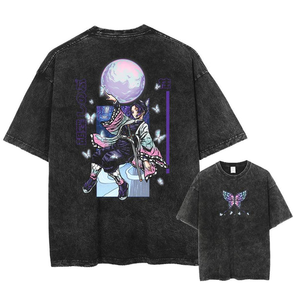 MOONLIGHT BUTTERFLY VINTAGE TEE