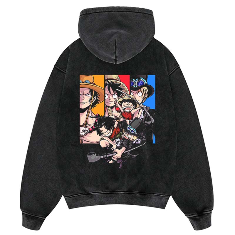 THE THREE BROTHERS VINTAGE HOODIE