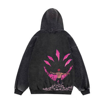 CURSE SHRINE VINTAGE HOODIE