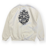 SACRIFICIAL SKULLS WHITE SWEATSHIRT