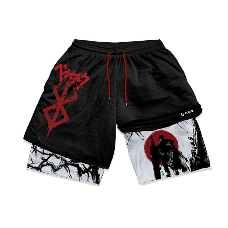 THE BLACK SWORDSMAN PERFORMANCE SHORTS