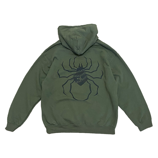 PUNISHMENT MILITARY GREEN HOODIE