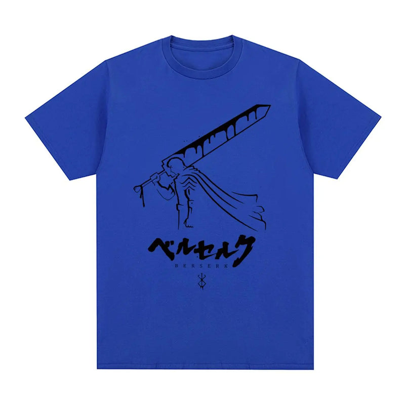 BLACK SWORDSMAN DRAWING TEE