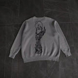 DEVIL HAND KNITTED SWEATER