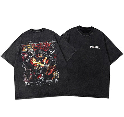 GUTS WARRIOR BACKPRINT VINTAGE TEE