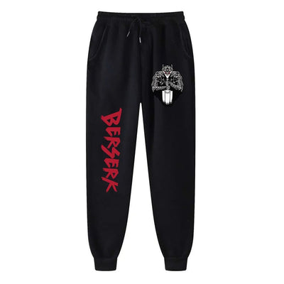 BLACK SWORDSMAN JOGGER PANTS
