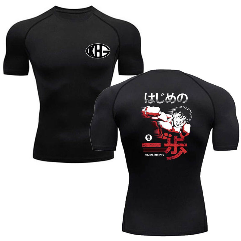 RIGHT HOOK COMPRESSION SHORT SLEEVE