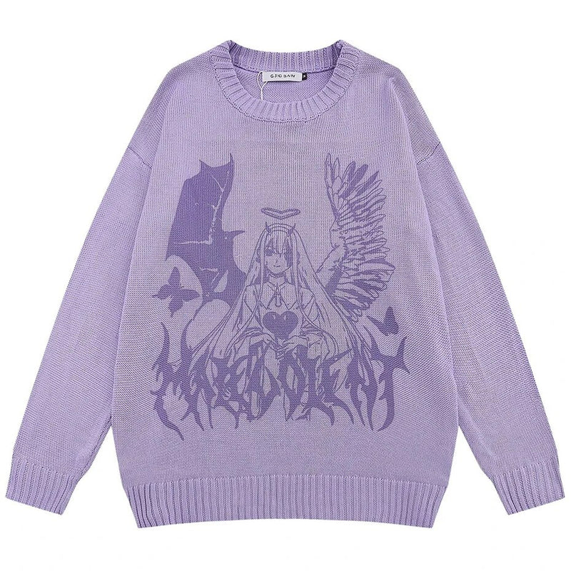 HYBRID LOVE KNITTED PULLOVER