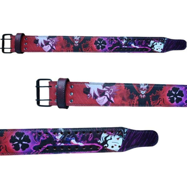 FIVE LEAF CLOVER GRIMOIRE LIFTING BELT