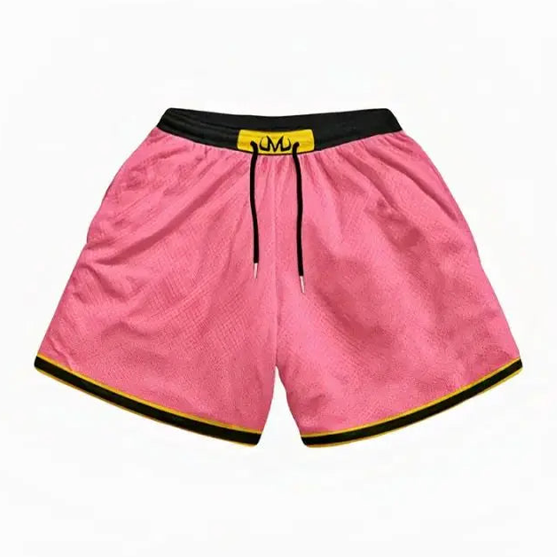 M PINK MESH SHORTS