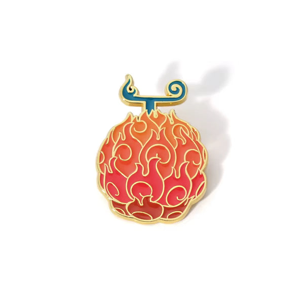 FLAME FRUIT LAPEL PIN