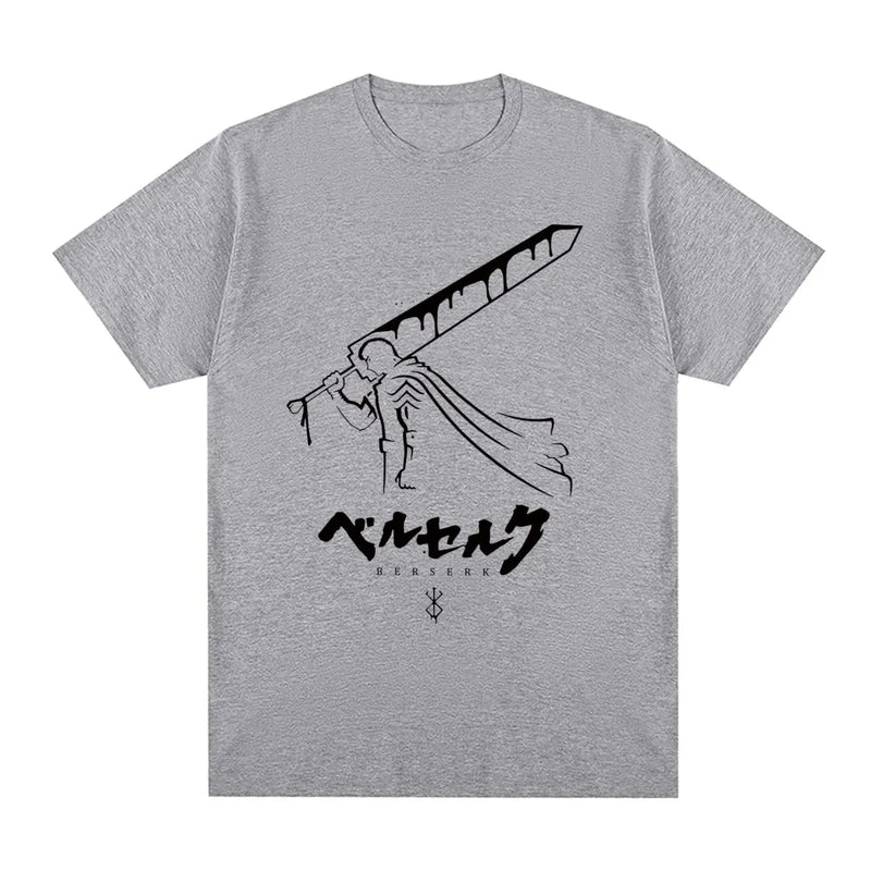 BLACK SWORDSMAN DRAWING TEE