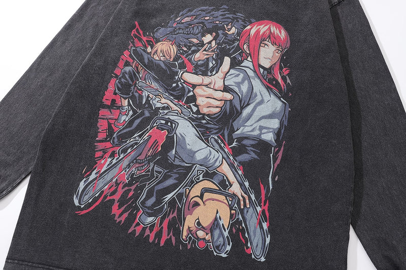 CHAINSAW HEROES VINTAGE SWEATER