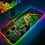 LED PIRATES GAMING MOUSE PAD