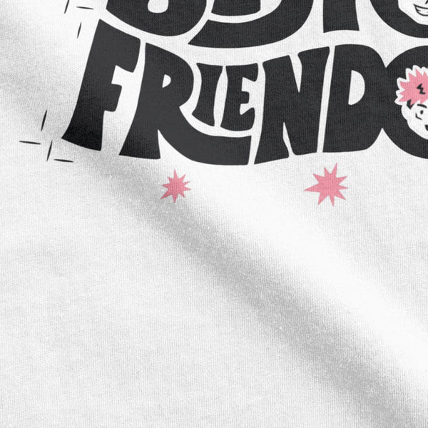 BESTO WHITE FRIENDO TEE