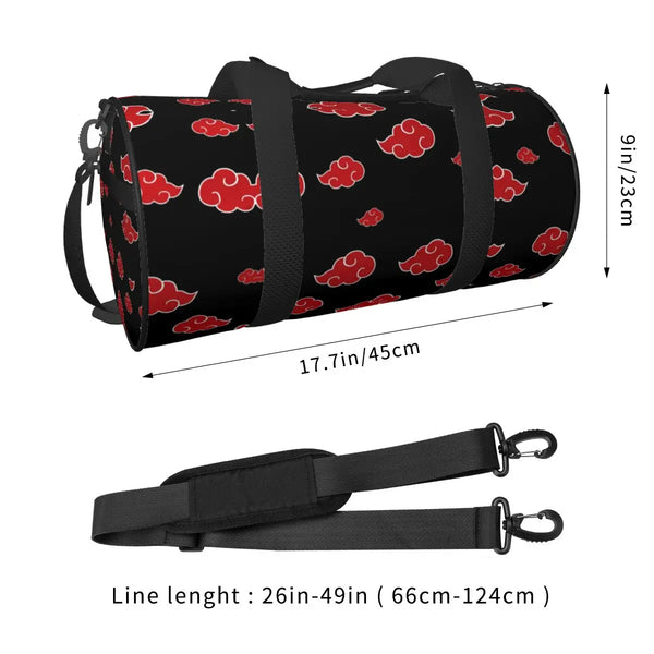 RED CLOUDS GYM BAG