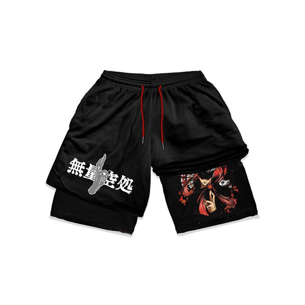 REVERSAL RED PERFORMANCE SHORTS