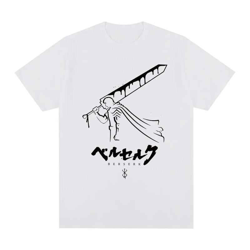 BLACK SWORDSMAN DRAWING TEE