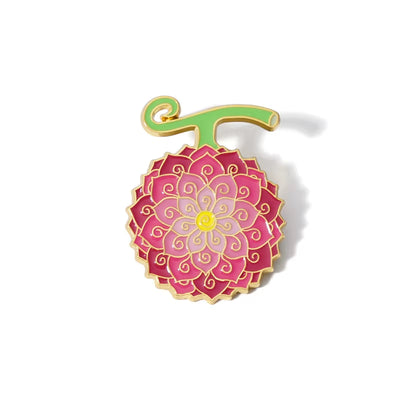 FLOWER FRUIT LAPEL PIN
