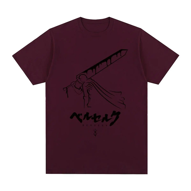 BLACK SWORDSMAN DRAWING TEE