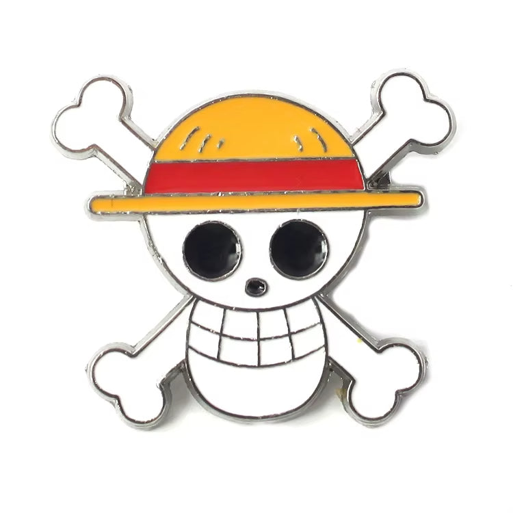 PIRATE SKULL LAPEL PIN