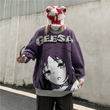 OVERSIZED GEESA KNITTED PULLOVER