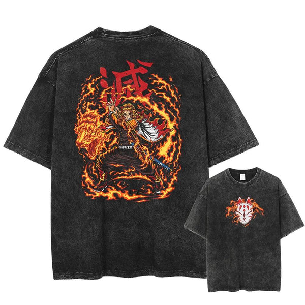 FLAME HEART VINTAGE TEE
