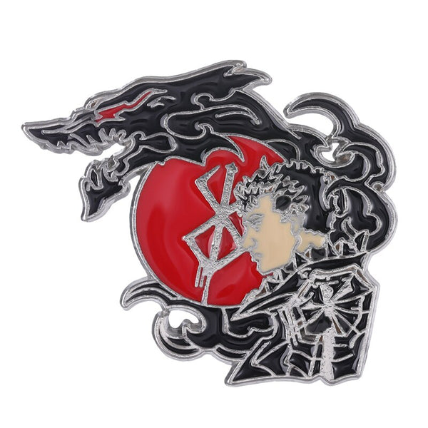 WOLF LAPEL PIN